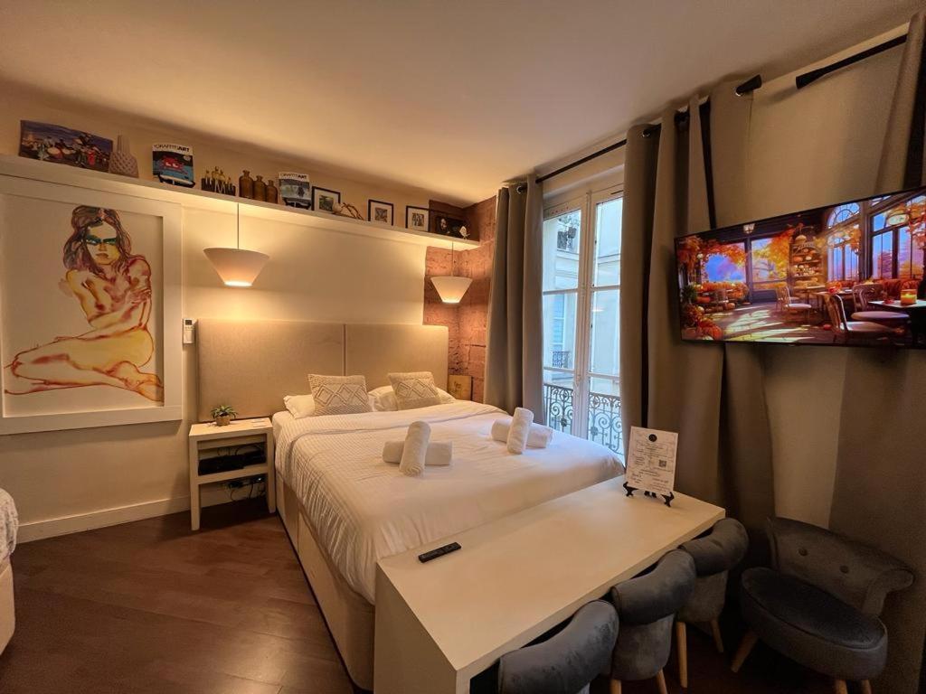 Studio Pompidou - Rue Des Temples 3 Places Lägenhet Paris Exteriör bild